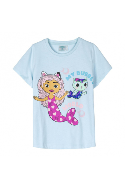 Gabby's Dollhouse Mermaid short sleeve children's t-shirt