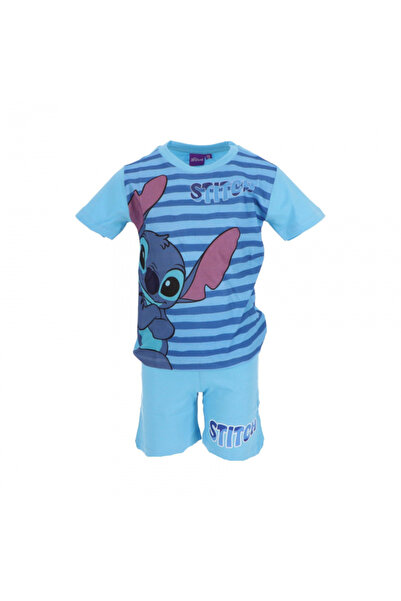 Lilo & Stitch Pijama din bumbac cu maneca scurta,