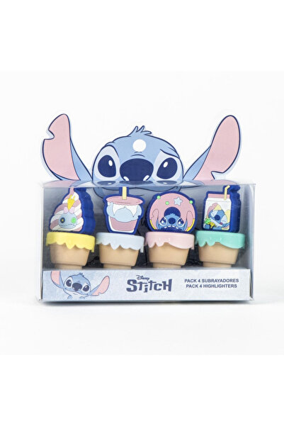 Lilo & Stitch Set de 4 evidențiatoare în formă de înghețată