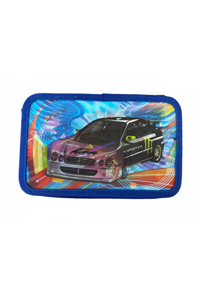 tga Penar cu trei echipamente, Mașini de curse, Hologramă 3D, 19x12x6 cm, 32 piese