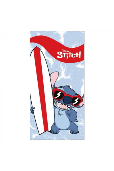 Lilo & Stitch Polyester towel Surf fast dry, 140 x 70 cm