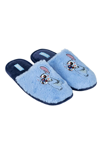 Lilo & Stitch Papuci de casa pufosi cu talpa cauciuc