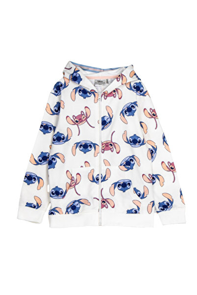 Lilo & Stitch Hanorac cu gluga si fermoar