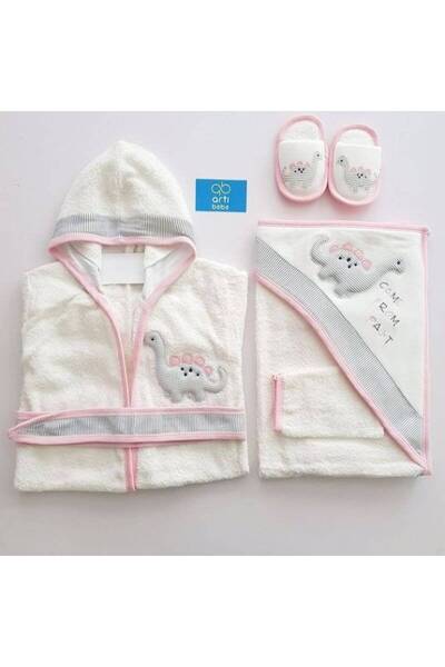 Bebinio Set de baie cu 4 piese - Broderie