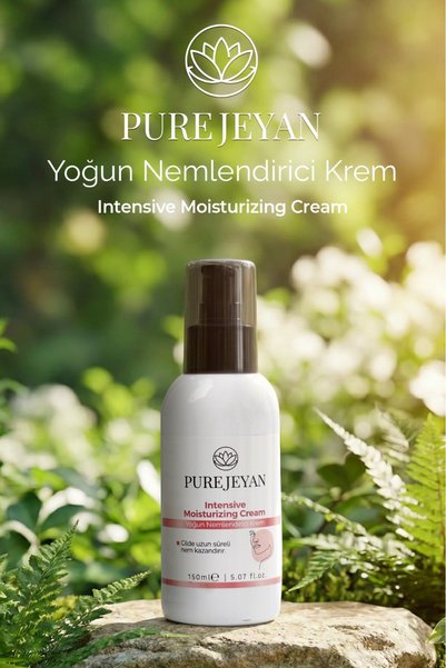 PURE JEYAN Intensive Moisturizing Cream 150 ml – Hyaluronic Acid + Alpha-Arbutin