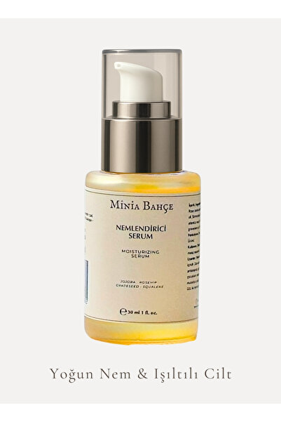 Minia Bahçe Bitki ve Sanat Atölyesi Nemlendirici Serum – %100 Doğal Yüz Bakım...