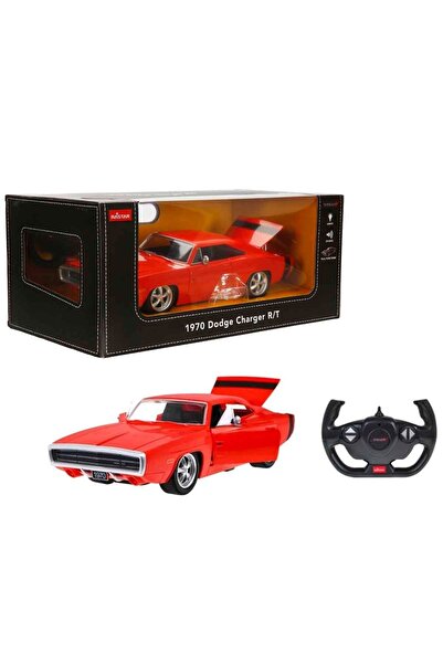 BYCEGU سيارة دودج تشارجر آر تي إف إف موديل 1970 بمقياس 1:16 مع صوت وإضاءة 2.4...