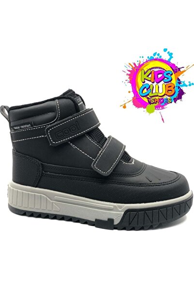 KOCAMANLAR Cool Oscar Ortopedik Kaymaz Taban Unisex Çocuk Bot SİYAH