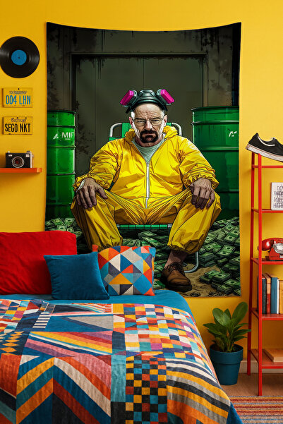 Charmbi Colorful Wall Covering Film Art Themed Quality Fabric Room Decor Tapestry Wall Carpet