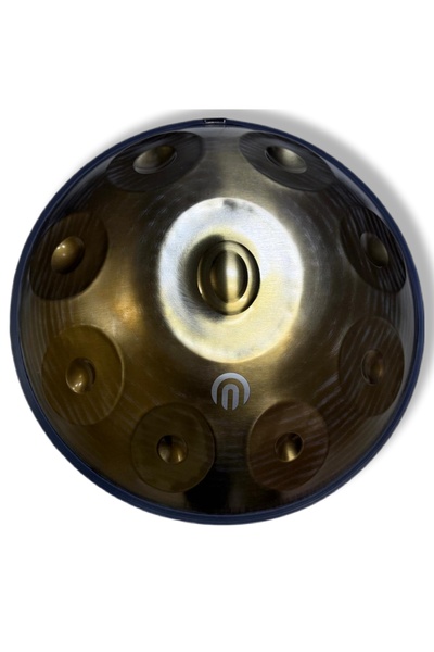 ARSHA Steel Handpan 9 Nota Re Minör Çanta Renkli Kuşak Bakım Yağı