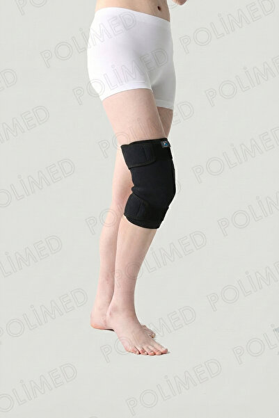 POLİMED Ped Supported Knee Brace Athlete Knee Brace Anatomical Design Adjustable Size