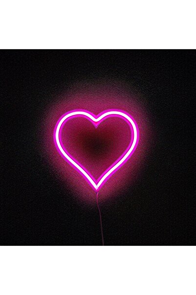 Cata Kalp Neon Led 3D Baskı