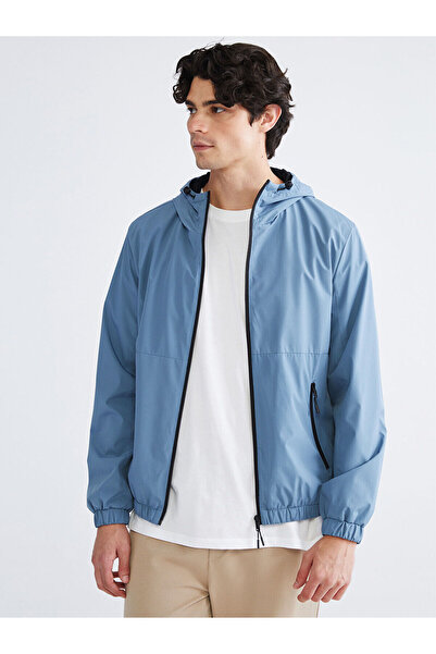LC Waikiki Peak New Season Standard Fit Hooded Men's Raincoat