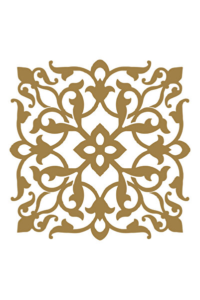 Süsköşe Duvar ve Tavan Motifi DLK-3 100*100 cm 4 Parça