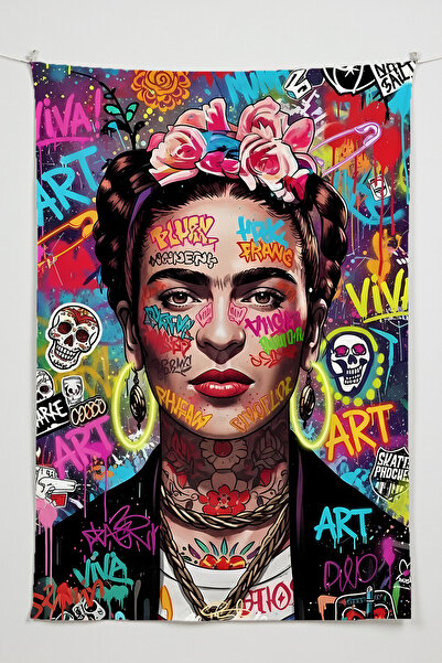 Charmbi Colorful Wall Covering Film Art Themed Quality Fabric Room Decor Tapestry Wall Carpet