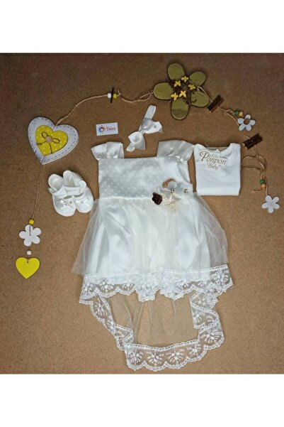 Bebinio Set rochie elegantă - 4 piese