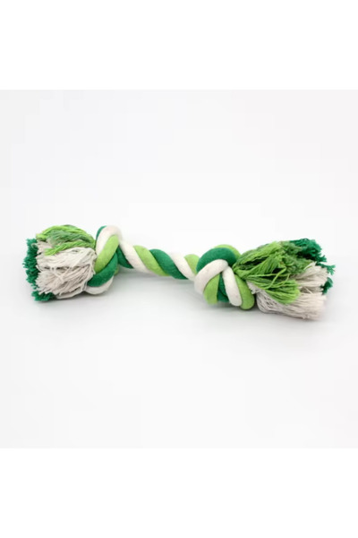 ADLUMUS Teeth Cleaning Toy, Dogs-Cats, Cotton Ropes, Non-toxic, 2 knots, 30 cm