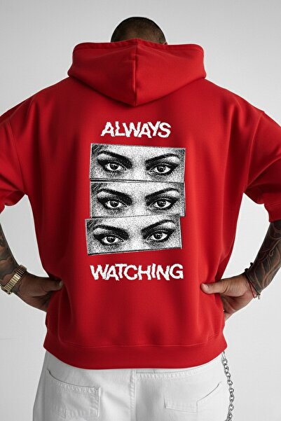 LORVEX Худі Premium Oversize 100% бавовна ALWAYS з принтом (3 кольори)