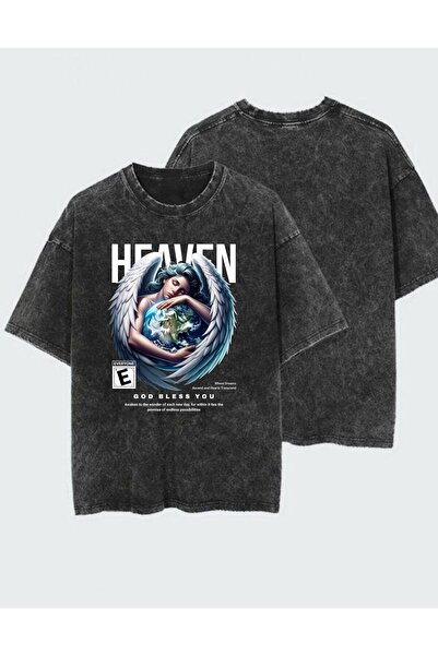 DEEFWEAR Printed Washable Vintage Unisex T-Shirt