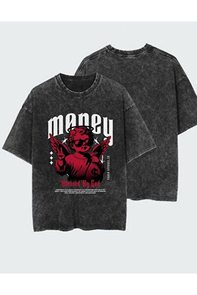 DEEFWEAR Printed Washable Vintage Unisex T-Shirt