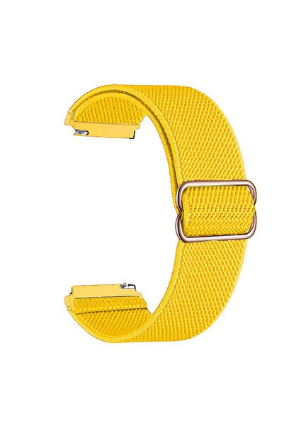 NeoHeaven WatchBand Vivid textile strap, compatible with Samsung, Huawei and other watches 22 mm, Yellow
