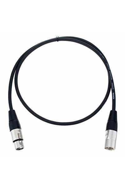 Nobrand Cablu Microfon Cordial CFM 1.0 FM BK, 1m