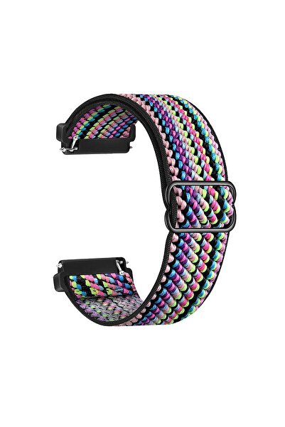 NeoHeaven WatchBand Vivid textile strap, compatible with Samsung, Huawei and other watches 22 mm, Multicolor