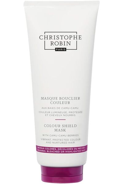 christophe robin قناع حماية اللون مع توت الكامو كامو للشعر المصبوغ - 6.7 أونص...