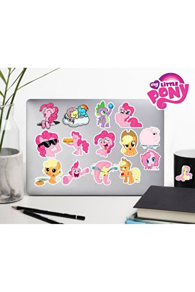 hediyenebak My Little Pony Temalı Sticker Seti | Laptop Ajanda PC Tablet Tele...