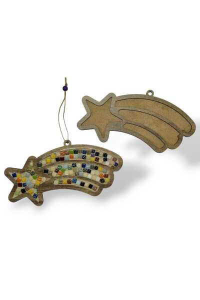 AllFayLazer Kış Mevsimi ve Yeni Yıl Yılbaşı Temalı Mozaik Ahşap Tabanlıkları ...