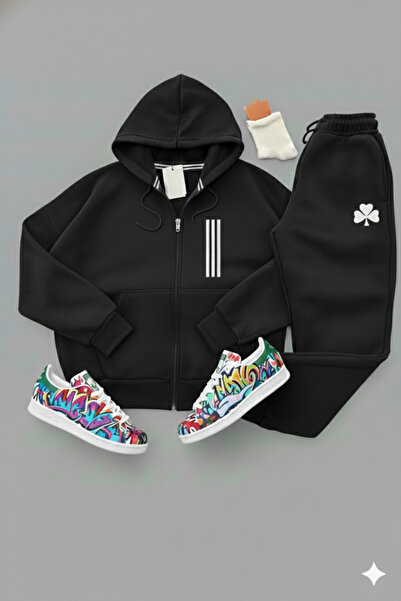 NİCE Unisex Tracksuit Set |   Hoodie Set-Cardigan Sweatpants |   Jogger Set |   Sports Clothing |   Comfortable Combination