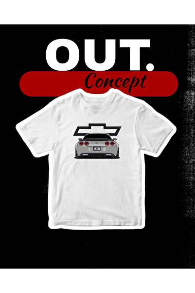 Out.Concept Unisex Corvette Printed T-Shirt