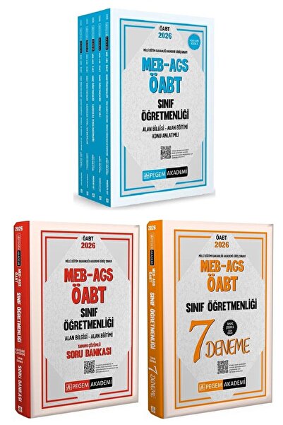 Pegem Akademi Yayıncılık Pegem 2026 ÖABT MEB-AGS Sınıf Öğretmenliği Konu Anla...