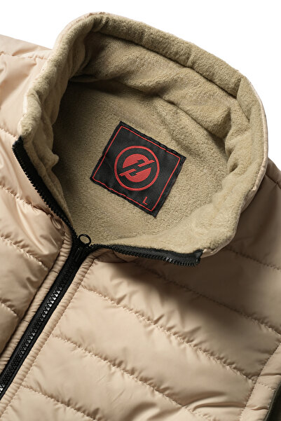 HAMİTOGULLARI Bej Ray Stitched Vest