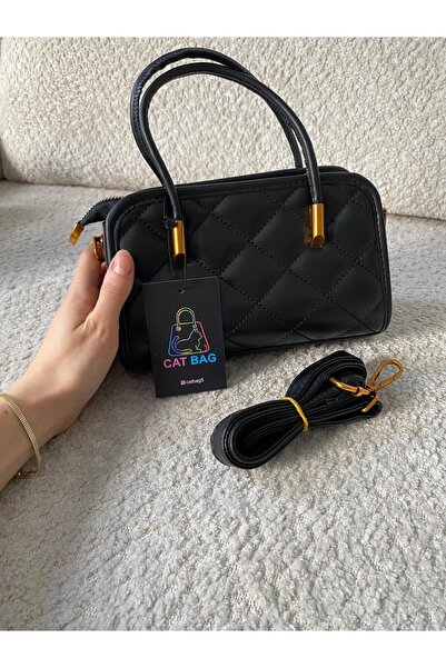 ÇANTA حقيبة كات باج سوداء اللون