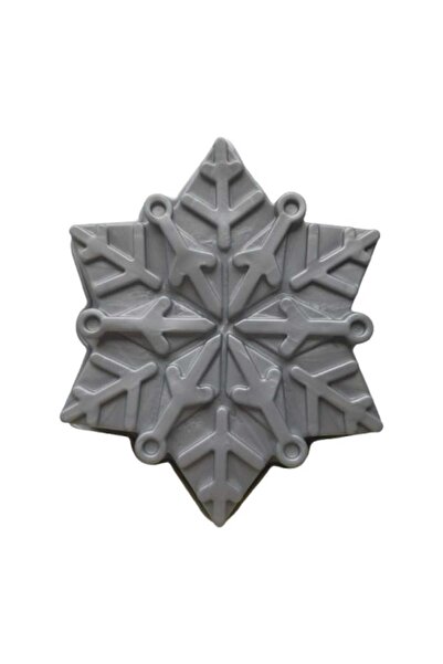 OEM Snowflake-shaped silicone baking mold, 18.5x3.9 cm