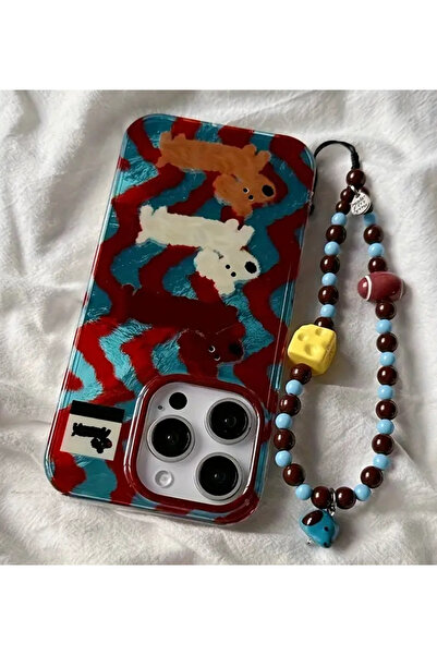 FİŞNEİLETİŞİM İPHONE 16 PRO UYUMLU CHARMLI KILIF