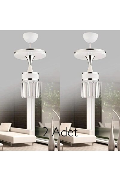GYK LİGHT ASLI TEKLİ TAŞLI 2 ADET AYDINLATMA AVİZE