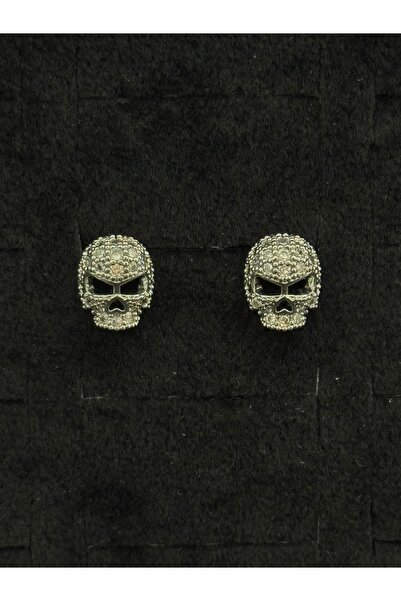 XUPING JEWELRY 925 ayar gümüş, 2’li kuru kafa Kıkırdak helix Tragus piercing