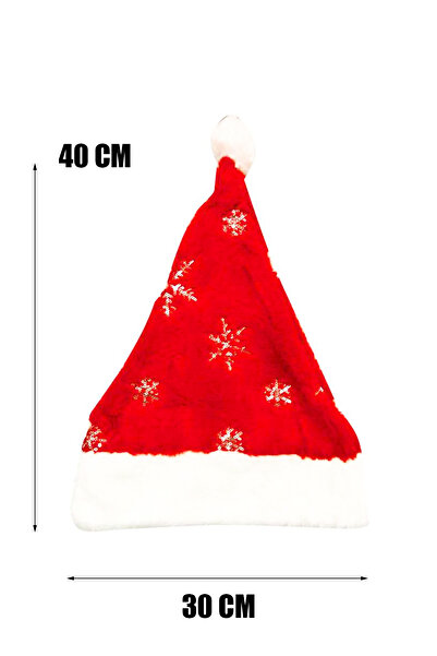 Yusuf Dirik YD Party Supplies New Year's Hat Luxurious Velvet Snowflake Sequin Embroidered