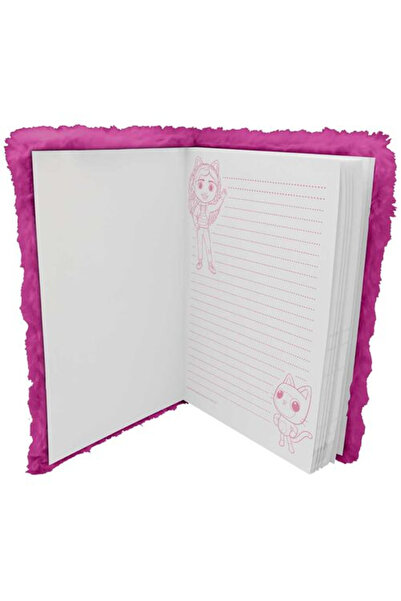 Gabby's Dollhouse Fluffy Journal A5, 14.8 x 21 cm
