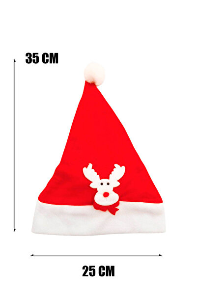 Yusuf Dirik YD Party Supplies Christmas Hat Soft Velvet Figured