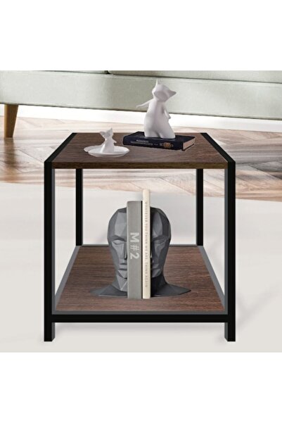 OEM Wood Side Table with Shelf, , 32x28x37 cm