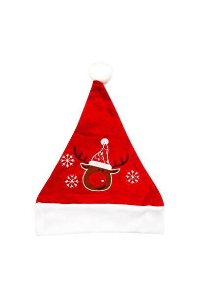 Yusuf Dirik YD Party Supplies New Year's Hat Red Luxury Embroidered