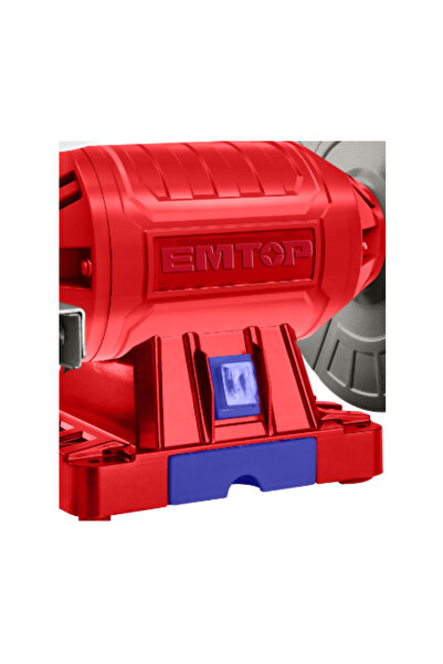 EMTOP Electric Bench Grinder 350W, 200mm (8"), Storage Box Included