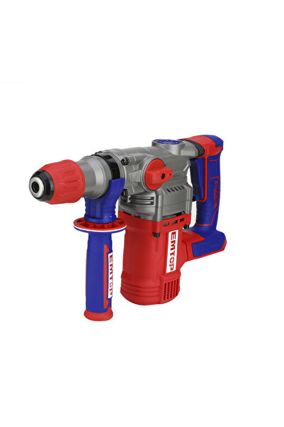 EMTOP Rotary Hammer Without Battery And Charger, 28 Mm, 4 Accessories