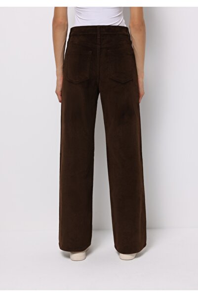 Colin's Γυναικείο καφέ παντελόνι με φαρδύ πόδι Berry Fit