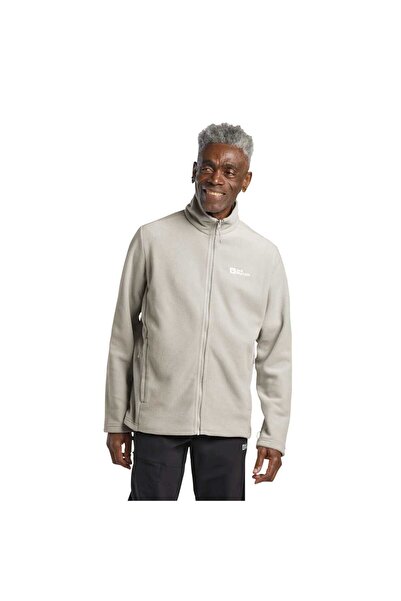 Jack Wolfskin Winterstein Fz Men's Beige Fleece Jacket Men's Fleece Jacket 1711371-A0056