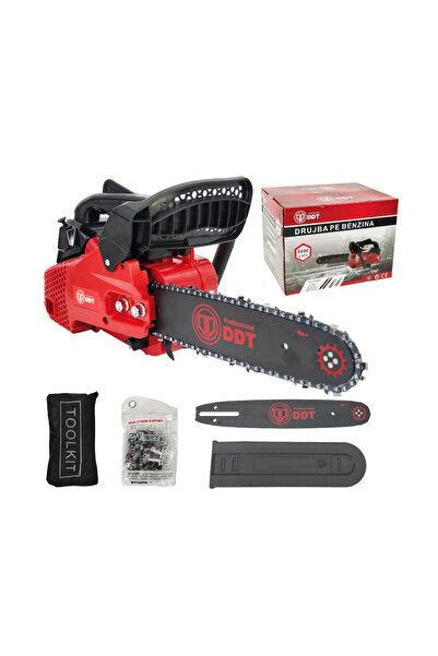 DDT Drujbă de construcții pe benzină 0050, 4.5 CP, 25 cm³, lamă 30 cm, 2 lame...