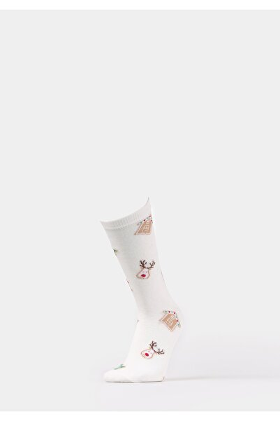 Colin's Дамски Чорапи Екрю